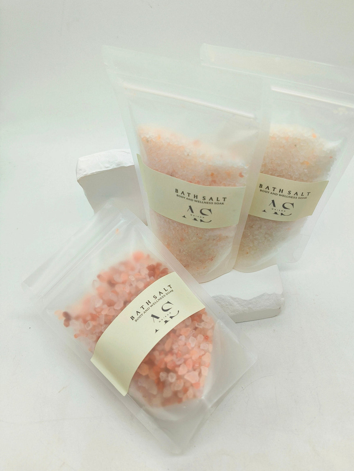 Sels de bain aux sels de l’Himalaya et de la mer Morte
